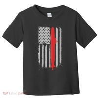Submarine Usa Flag Gift For Submariner Toddler T-Shirt thumb 0
