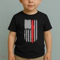 Submarine Usa Flag Gift For Submariner Toddler T-Shirt thumb 2