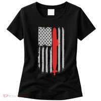 Submarine Usa Flag Gift For Submariner Women's T-Shirt thumb 0