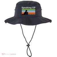 Speaking Up For Those Who CanT Stop Animal Abuse Awareness Bucket Hat thumb 0