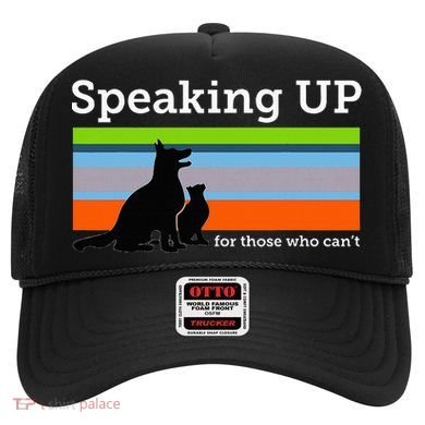 Speaking Up For Those Who CanT Stop Animal Abuse Awareness Hat