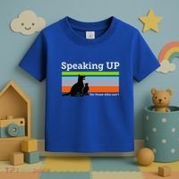 Speaking Up For Those Who CanT Stop Animal Abuse Awareness Toddler T-Shirt thumb 3