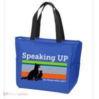 Speaking Up For Those Who CanT Stop Animal Abuse Awareness Tote Bag thumb 3