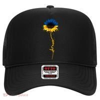 Sunflower Ukrainian Flag Tee I Stand With Ukraine Peace Gift Hat thumb 0