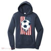 Soccer USA Flag, Soccer Ball Graphic Boys Women's Hoodie thumb 0
