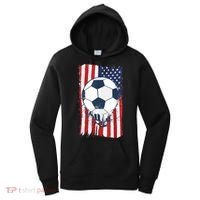 Soccer USA Flag , Soccer Ball Graphic Boys  Women's Hoodie thumb 0
