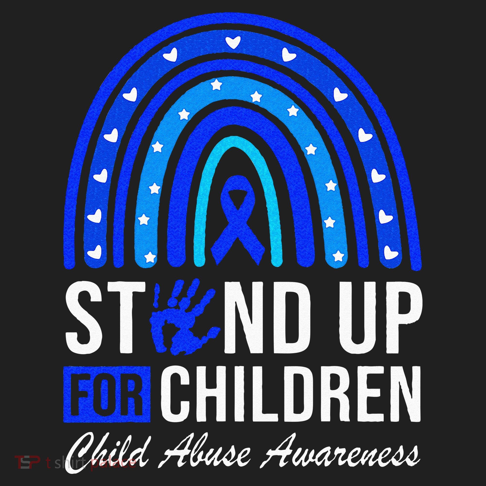 Stand Up For Children Stop Child Abuse Prevention Awareness Women's Sweatshirt