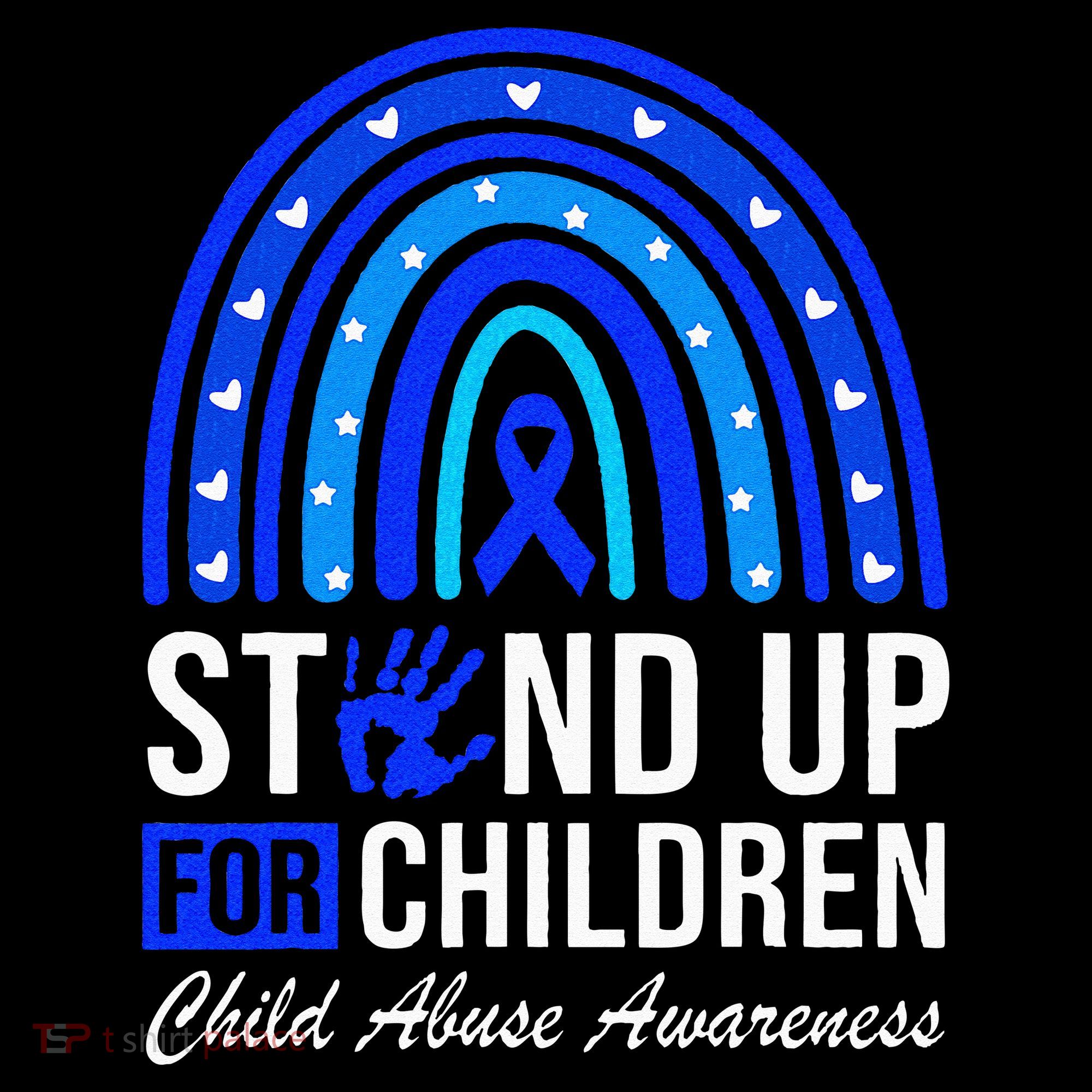 Stand Up For Children Stop Child Abuse Prevention Awareness Women's Hoodie