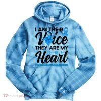 Stand Up For Children Boho Rainbow Child Abuse Awareness Tie Dye Hoodie thumb 0