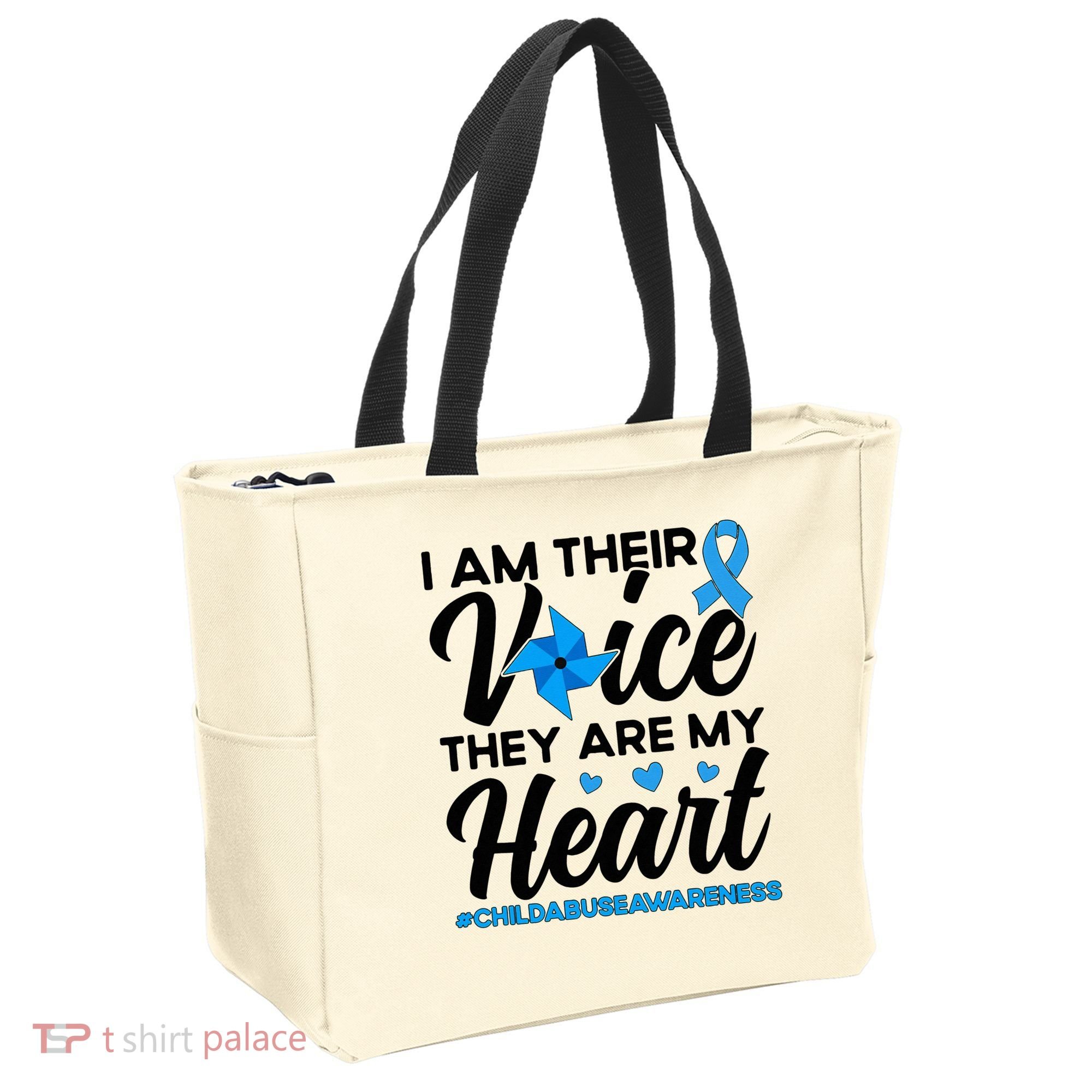 Stand Up For Children Boho Rainbow Child Abuse Awareness Tote Bag