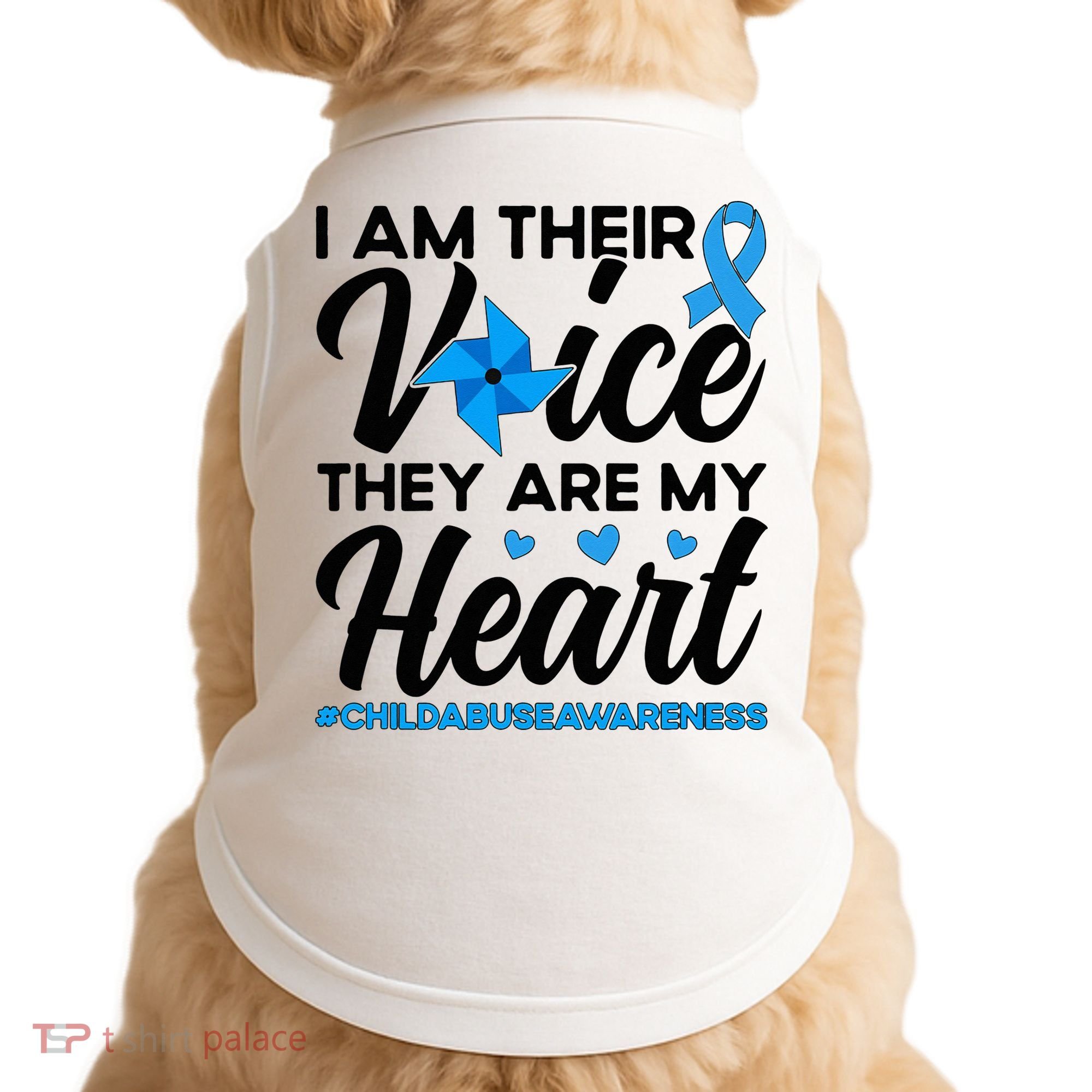 Stand Up For Children Boho Rainbow Child Abuse Awareness Doggie Tank