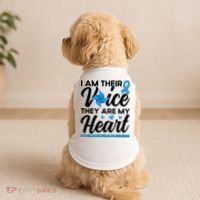 Stand Up For Children Boho Rainbow Child Abuse Awareness Doggie Tank thumb 2