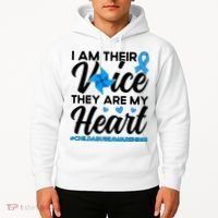Stand Up For Children Boho Rainbow Child Abuse Awareness Hoodie thumb 2