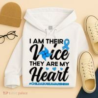 Stand Up For Children Boho Rainbow Child Abuse Awareness Hoodie thumb 4