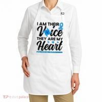 Stand Up For Children Boho Rainbow Child Abuse Awareness Apron thumb 2