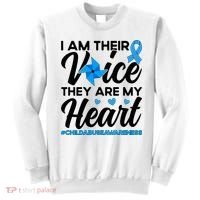 Stand Up For Children Boho Rainbow Child Abuse Awareness Sweatshirt thumb 0