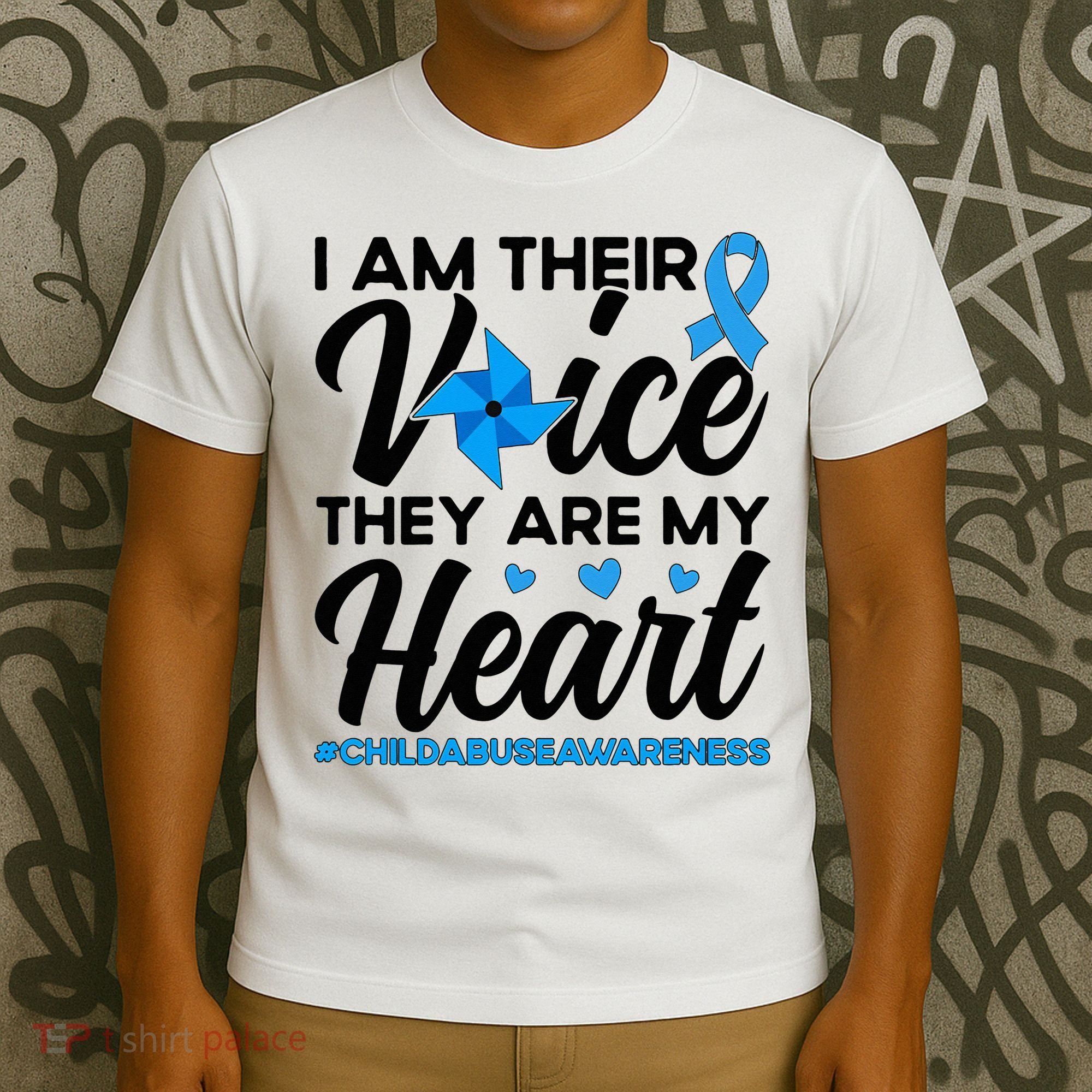 Stand Up For Children Boho Rainbow Child Abuse Awareness T-Shirt