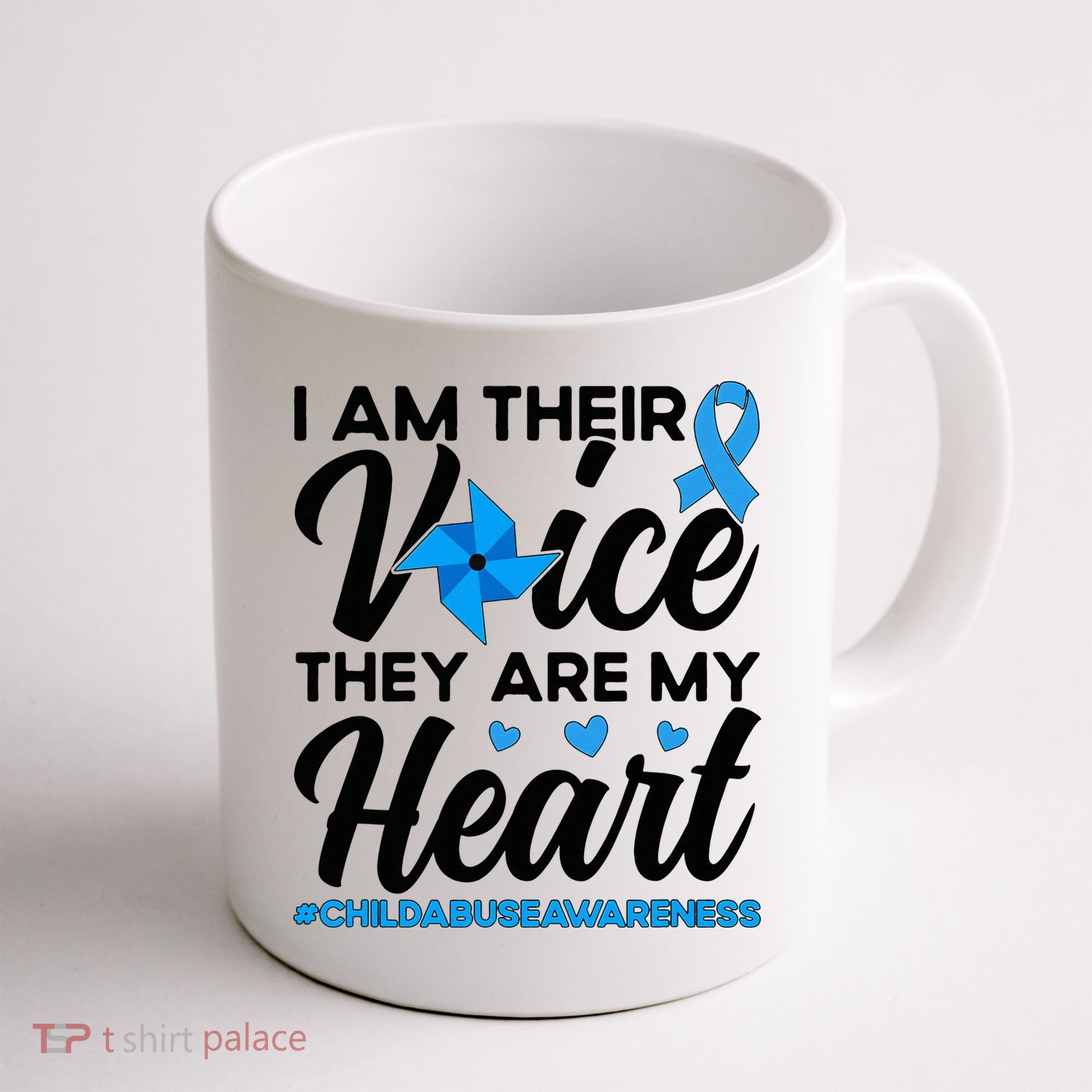 Stand Up For Children Boho Rainbow Child Abuse Awareness Coffee Mug