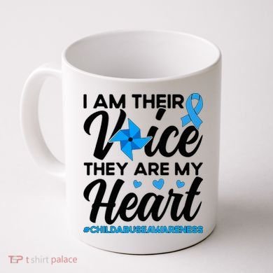 Stand Up For Children Boho Rainbow Child Abuse Awareness Coffee Mug