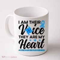 Stand Up For Children Boho Rainbow Child Abuse Awareness Coffee Mug thumb 0