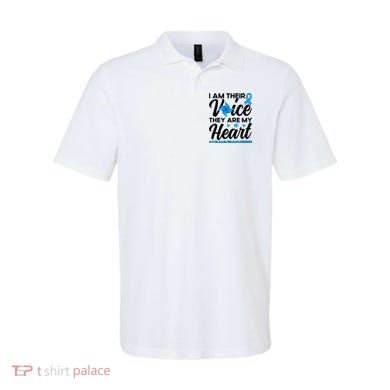 Stand Up For Children Boho Rainbow Child Abuse Awareness Polo