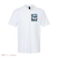 Stand Up For Children Boho Rainbow Child Abuse Awareness Polo thumb 0