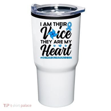 Stand Up For Children Boho Rainbow Child Abuse Awareness Tumbler