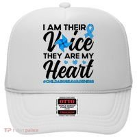 Stand Up For Children Boho Rainbow Child Abuse Awareness Hat thumb 0