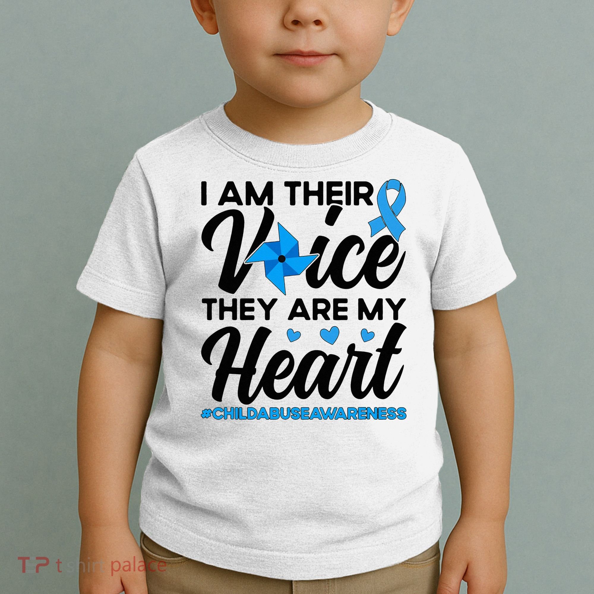 Stand Up For Children Boho Rainbow Child Abuse Awareness Toddler T-Shirt