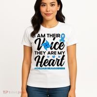 Stand Up For Children Boho Rainbow Child Abuse Awareness Women's T-Shirt thumb 4