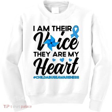 Stand Up For Children Boho Rainbow Child Abuse Awareness Kids Sweatshirt