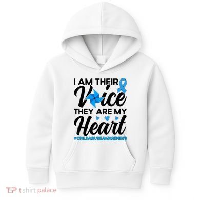Stand Up For Children Boho Rainbow Child Abuse Awareness Kids Hoodie