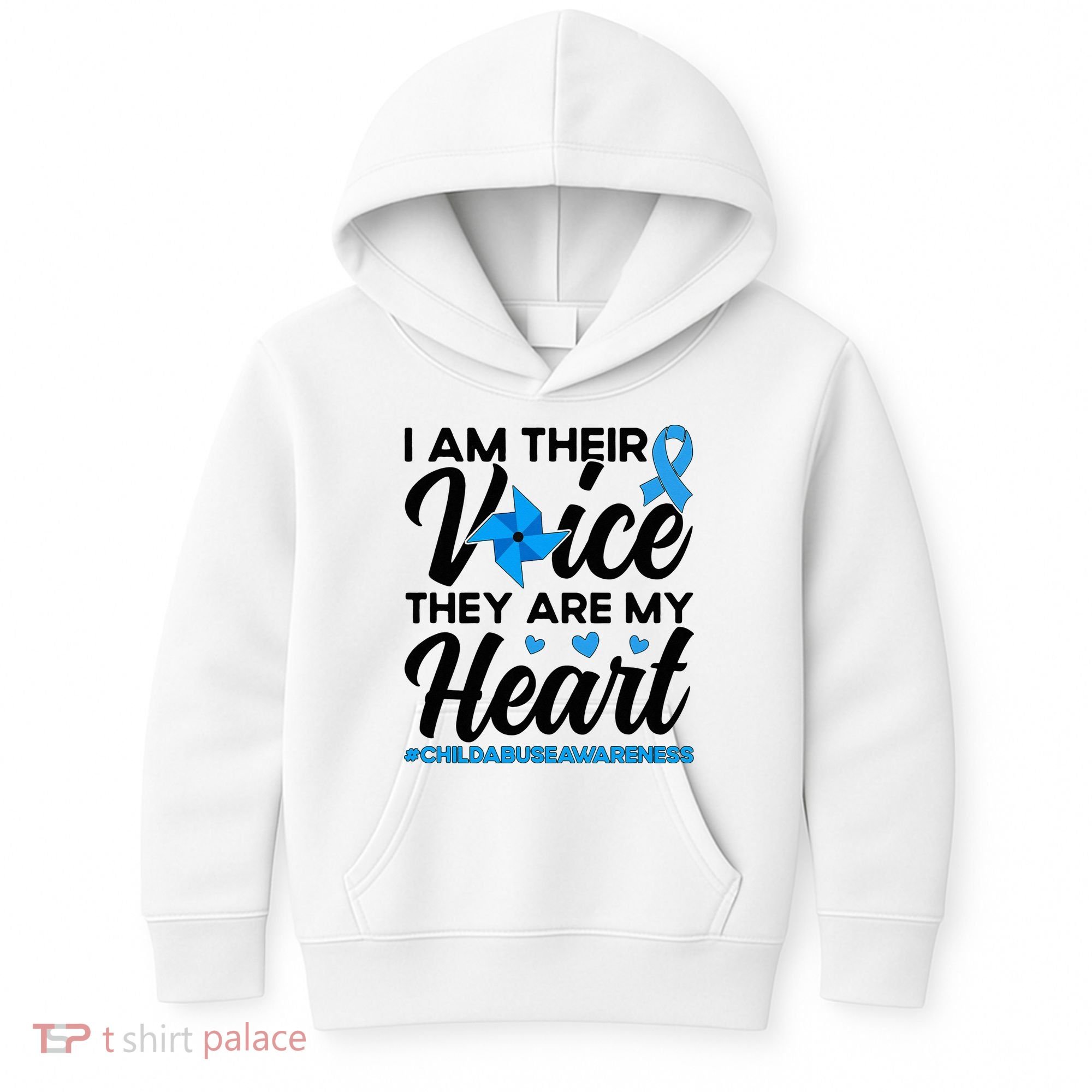 Stand Up For Children Boho Rainbow Child Abuse Awareness Kids Hoodie