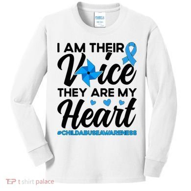 Stand Up For Children Boho Rainbow Child Abuse Awareness Kids Long Sleeve Shirt