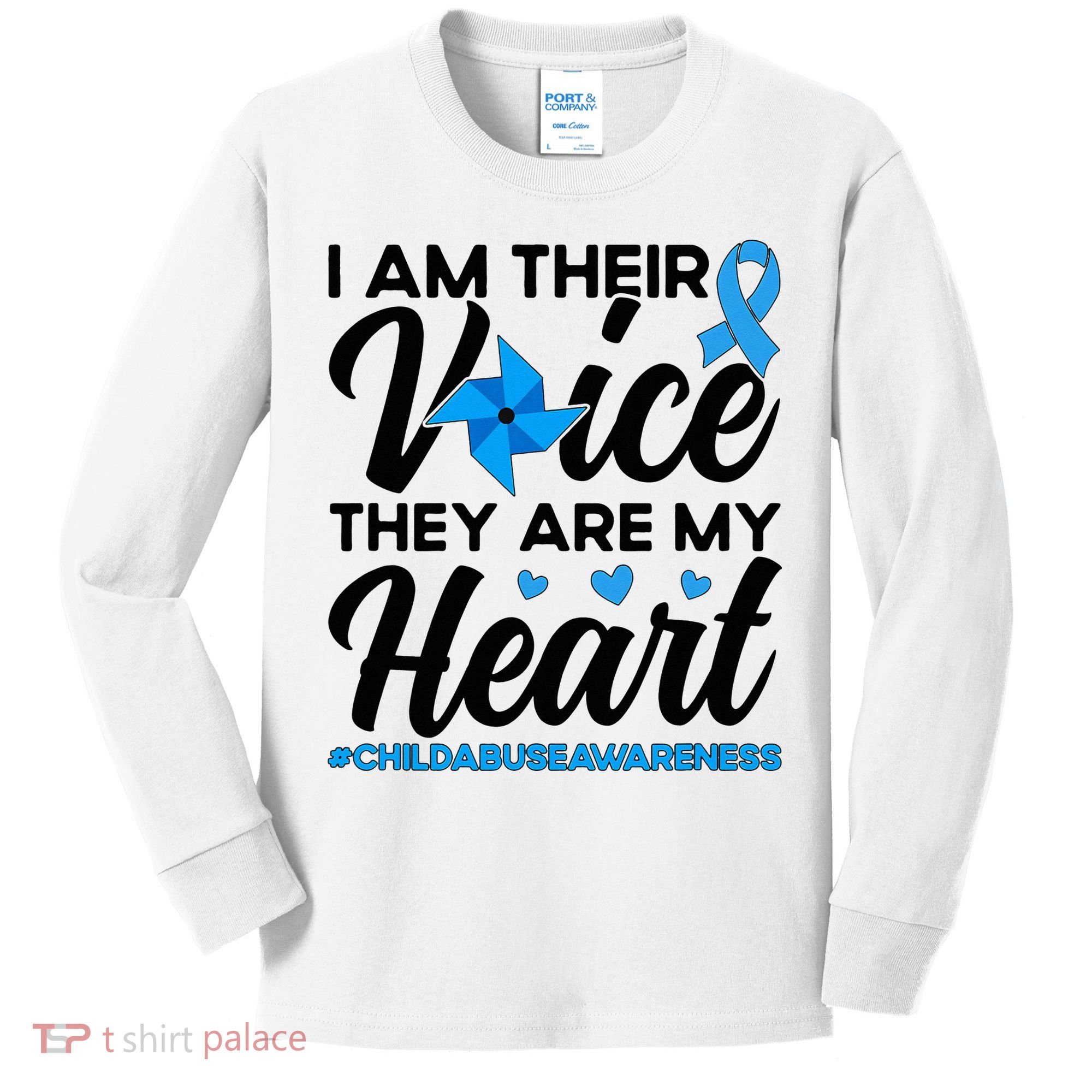 Stand Up For Children Boho Rainbow Child Abuse Awareness Kids Long Sleeve Shirt