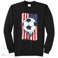 Soccer USA Flag, Soccer Ball Graphic Sweatshirt thumb 0