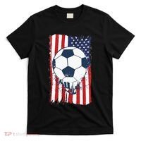 Soccer USA Flag, Soccer Ball Graphic T-Shirt thumb 0