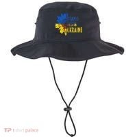 Sunflower Ukraine Flag I Stand With Ukraine Bucket Hat thumb 0