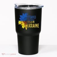 Sunflower Ukraine Flag I Stand With Ukraine Tumbler thumb 0