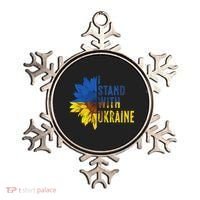 Sunflower Ukraine Flag I Stand With Ukraine Ornament thumb 0