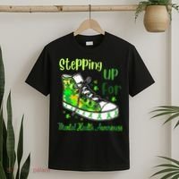 Stepping Up For Mental Health Awareness Shoes T-Shirt thumb 2
