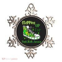 Stepping Up For Mental Health Awareness Shoes Ornament thumb 0