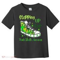 Stepping Up For Mental Health Awareness Shoes Toddler T-Shirt thumb 0