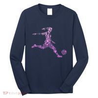 Soccer USA Flag Soccer Ball Graphic Long Sleeve Shirt thumb 0