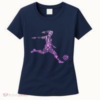 Soccer USA Flag Soccer Ball Graphic Women's T-Shirt thumb 0