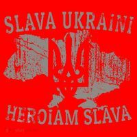 Slava Ukraini Glory To Ukraine Ukrainian Tryzub Zelensky Santa Hat thumb 1