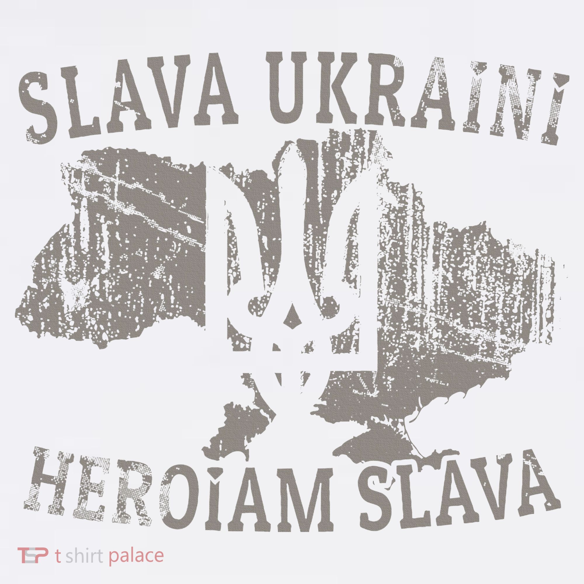 Slava Ukraini Glory To Ukraine Ukrainian Tryzub Zelensky T-Shirt