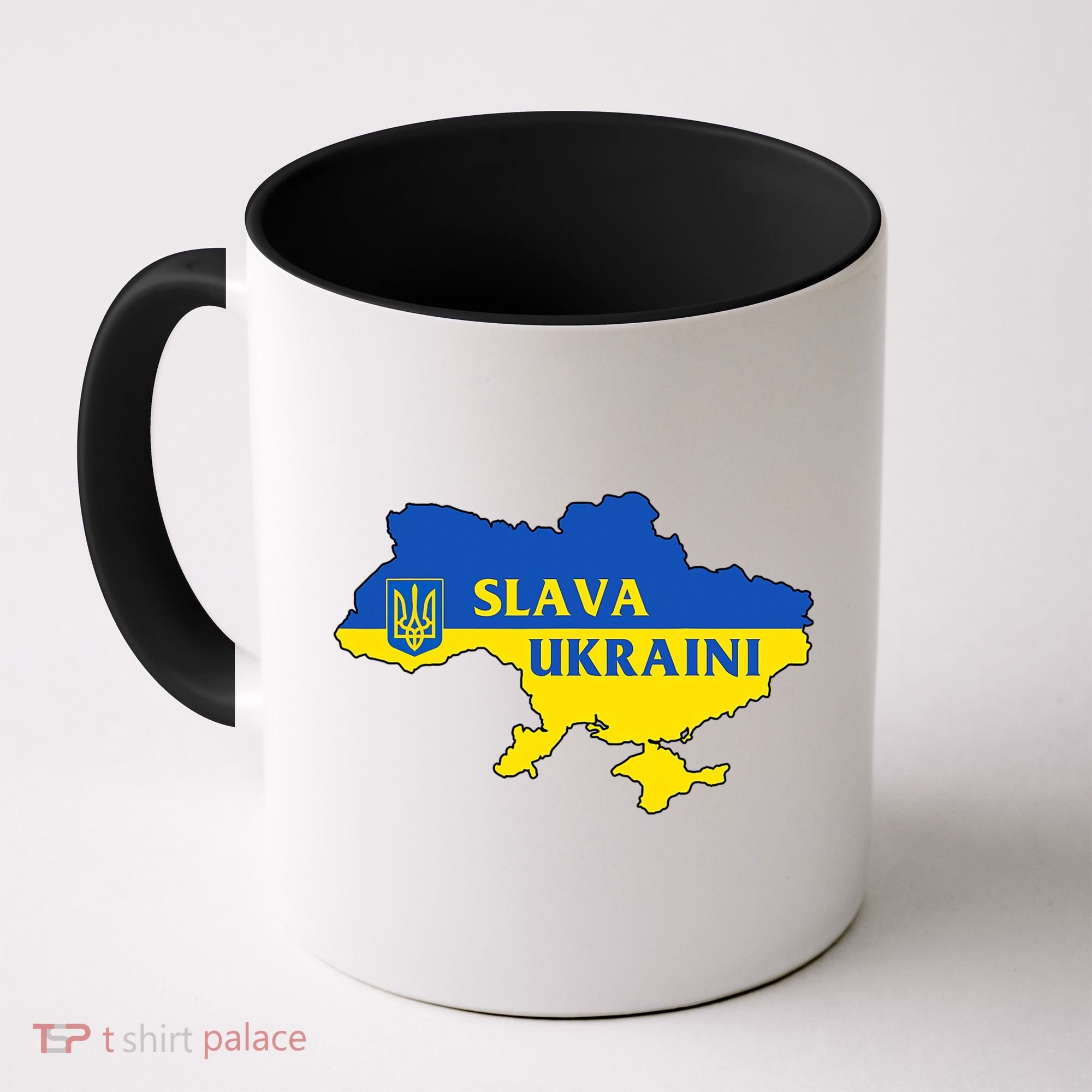 Slava Ukraini Glory To Ukraine Shirt Support Ukrainian Flag Coffee Mug