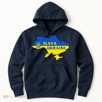 Slava Ukraini Glory To Ukraine Shirt Support Ukrainian Flag Hoodie thumb 0