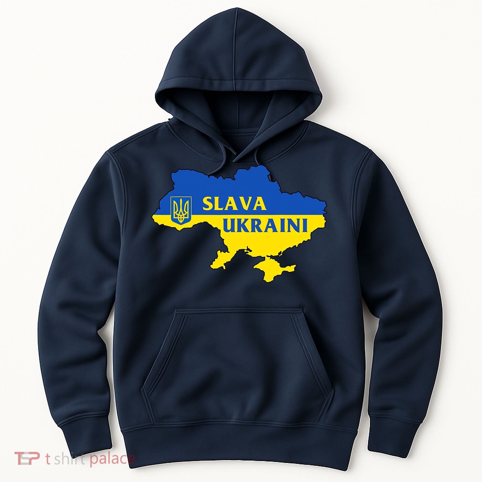 Slava Ukraini Glory To Ukraine Shirt Support Ukrainian Flag Hoodie